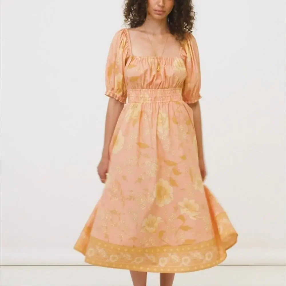 🪄♲ Spell Sloan Soiree Dress in Peach 🍑 Size XXS